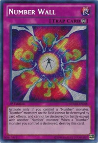 Number Wall [NUMH-EN058] Secret Rare | Exor Games New Glasgow