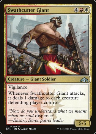 Swathcutter Giant [Guilds of Ravnica] | Exor Games New Glasgow