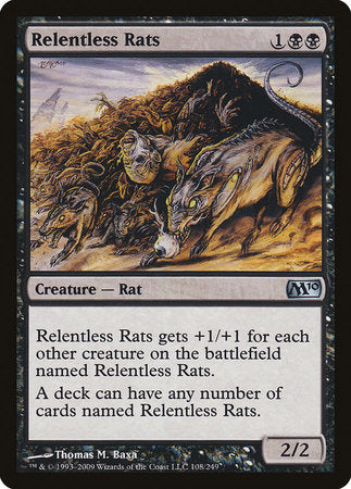 Relentless Rats [Magic 2010] | Exor Games New Glasgow