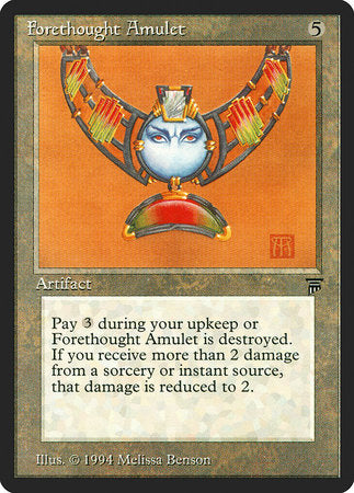 Forethought Amulet [Legends] | Exor Games New Glasgow