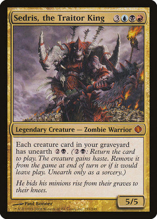 Sedris, the Traitor King [Shards of Alara] | Exor Games New Glasgow
