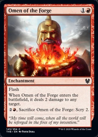 Omen of the Forge [Theros Beyond Death] | Exor Games New Glasgow
