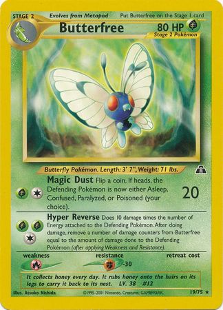 Butterfree (19/75) [Neo Discovery Unlimited] | Exor Games New Glasgow