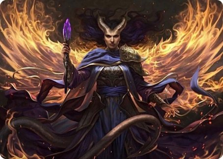 Farideh, Devil's Chosen Art Card [Dungeons & Dragons: Adventures in the Forgotten Realms Art Series] | Exor Games New Glasgow