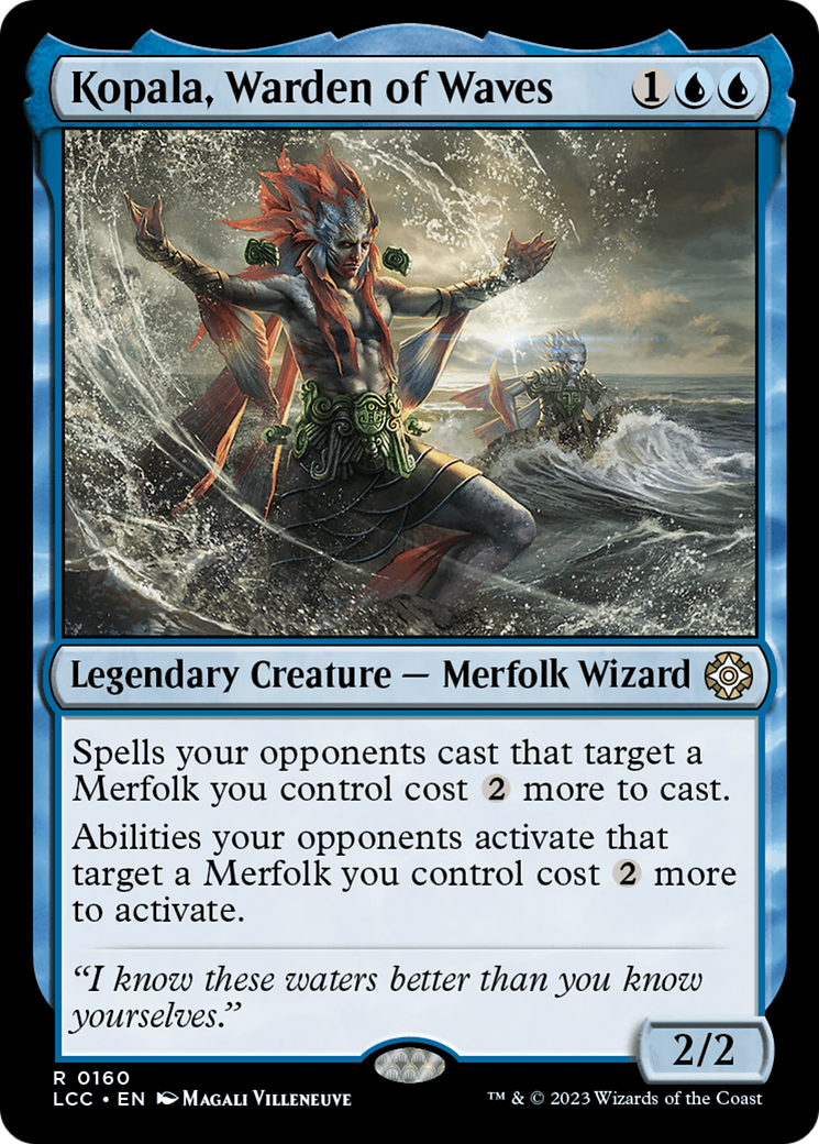 Kopala, Warden of Waves [The Lost Caverns of Ixalan Commander] | Exor Games New Glasgow