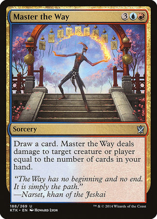 Master the Way [Khans of Tarkir] | Exor Games New Glasgow
