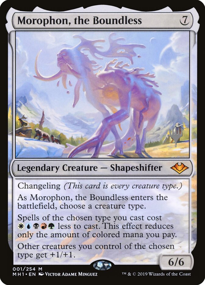 Morophon, the Boundless (Promo Pack) [Modern Horizons Promos] | Exor Games New Glasgow