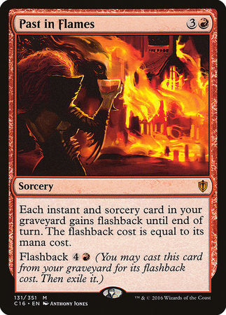 Past in Flames [Commander 2016] | Exor Games New Glasgow