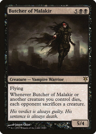 Butcher of Malakir [Duel Decks: Sorin vs. Tibalt] | Exor Games New Glasgow