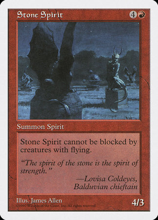 Stone Spirit [Fifth Edition] | Exor Games New Glasgow