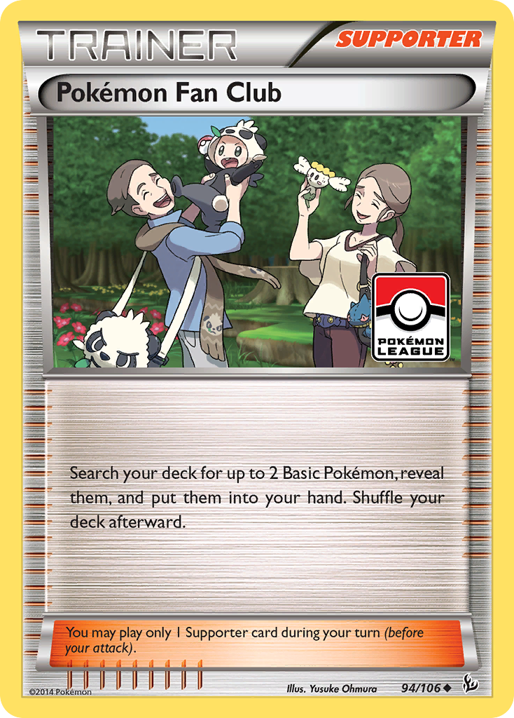 Pokemon Fan Club (94/106) [XY: Flashfire] | Exor Games New Glasgow