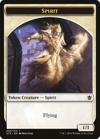 Spirit Token [Khans of Tarkir Tokens] | Exor Games New Glasgow