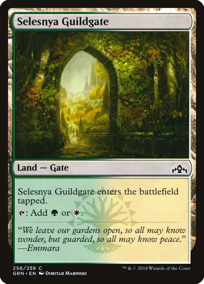 Selesnya Guildgate (256/259) [Guilds of Ravnica] | Exor Games New Glasgow