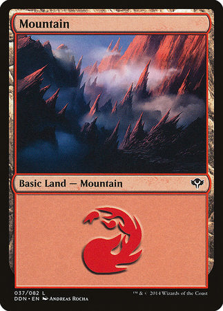 Mountain (37) [Duel Decks: Speed vs. Cunning] | Exor Games New Glasgow