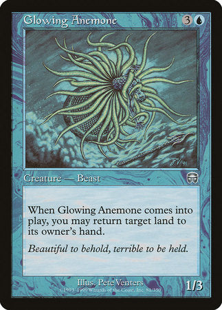 Glowing Anemone [Mercadian Masques] | Exor Games New Glasgow