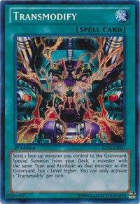 Transmodify [JOTL-EN067] Secret Rare | Exor Games New Glasgow