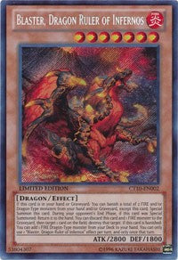 Blaster, Dragon Ruler of Infernos [CT10-EN002] Secret Rare | Exor Games New Glasgow