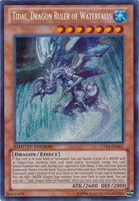 Tidal, Dragon Ruler of Waterfalls [CT10-EN001] Secret Rare | Exor Games New Glasgow