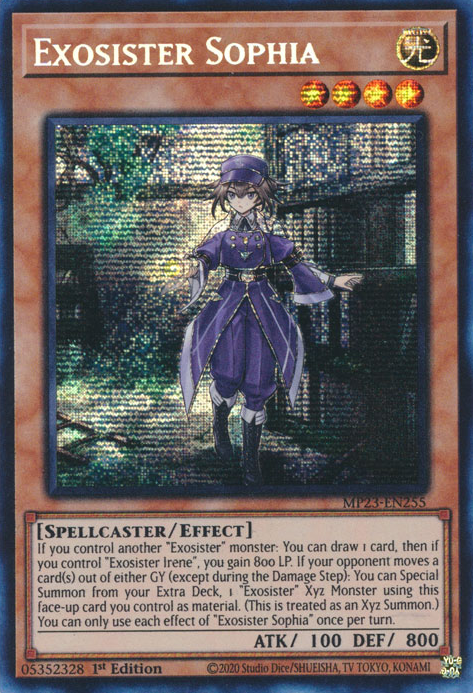 Exosister Sophia [MP23-EN255] Prismatic Secret Rare | Exor Games New Glasgow