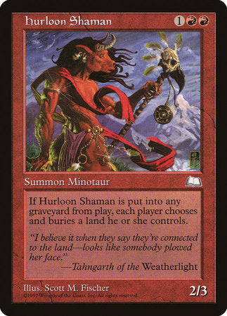 Hurloon Shaman [Weatherlight] | Exor Games New Glasgow