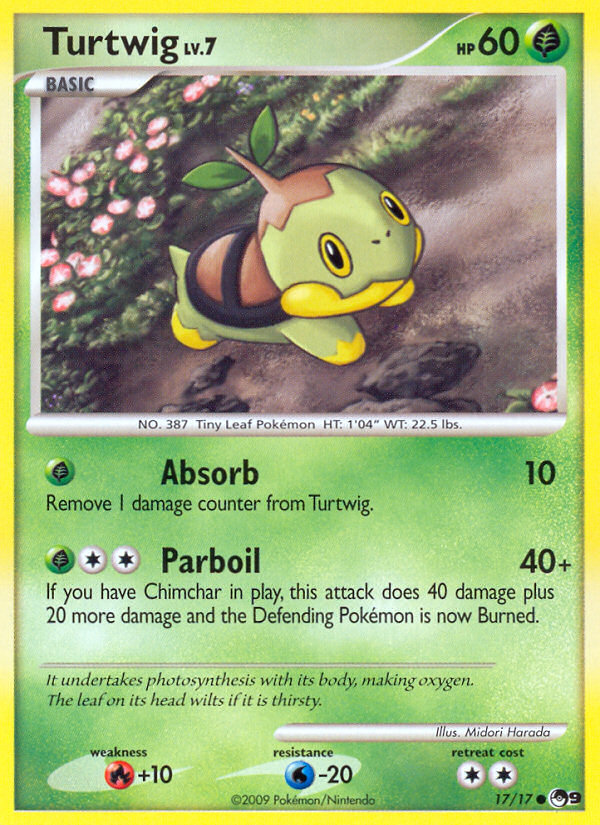 Turtwig (17/17) [POP Series 9] | Exor Games New Glasgow