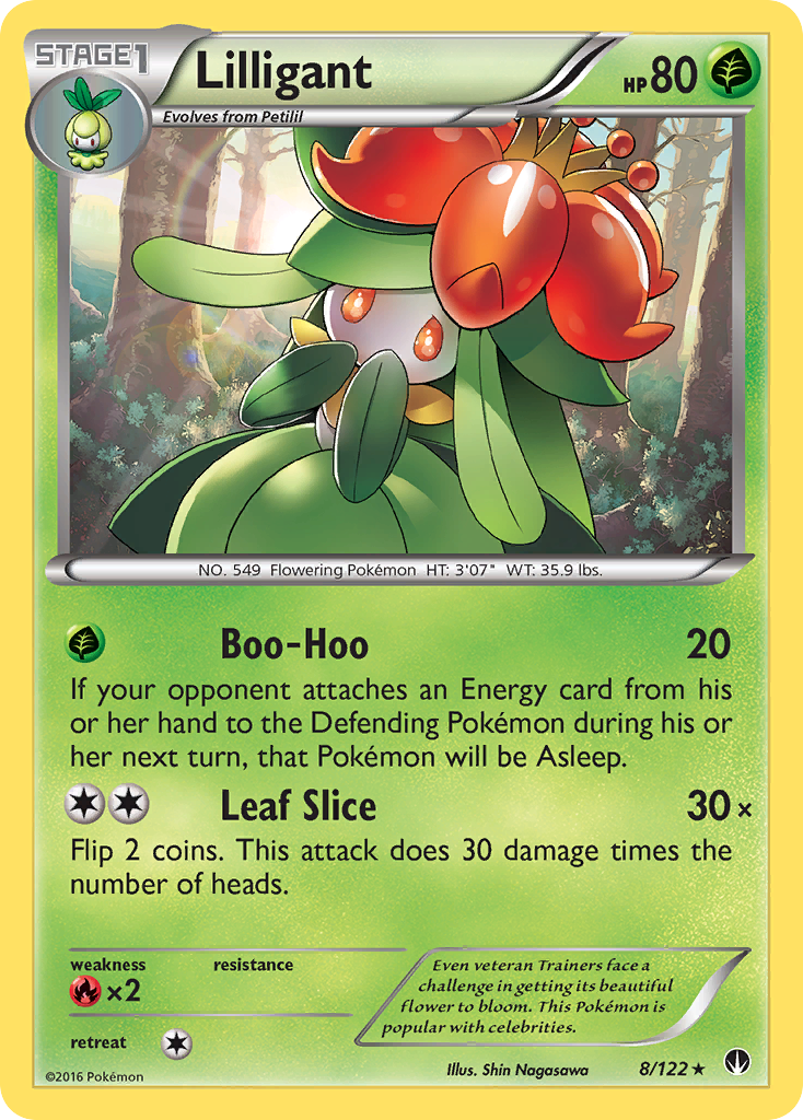 Lilligant (8/122) [XY: BREAKpoint] | Exor Games New Glasgow