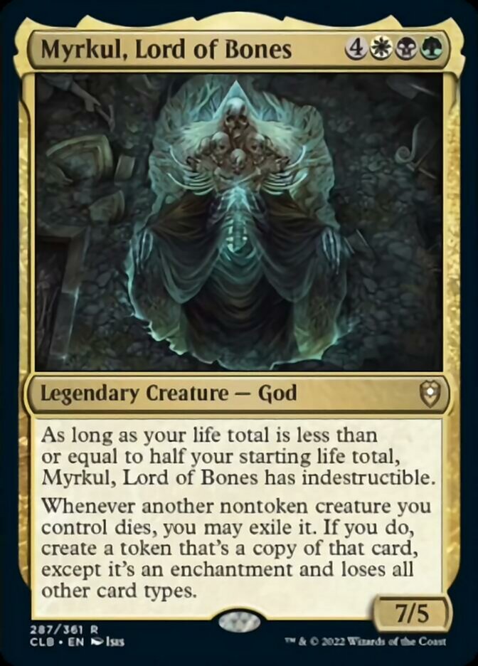 Myrkul, Lord of Bones [Commander Legends: Battle for Baldur's Gate] | Exor Games New Glasgow