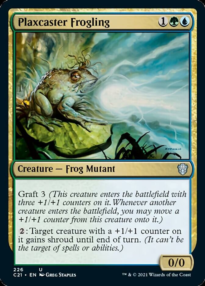 Plaxcaster Frogling [Commander 2021] | Exor Games New Glasgow
