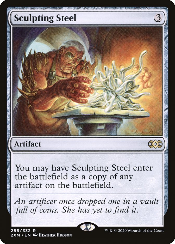 Sculpting Steel [Double Masters] | Exor Games New Glasgow