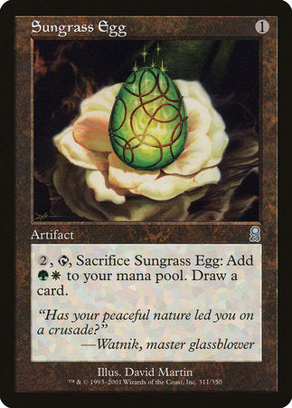 Sungrass Egg [Odyssey] | Exor Games New Glasgow