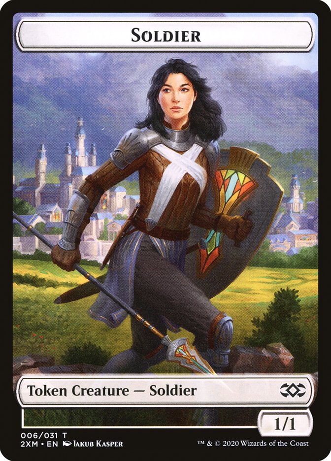 Soldier Token [Double Masters] | Exor Games New Glasgow