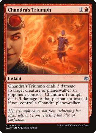 Chandra's Triumph [War of the Spark] | Exor Games New Glasgow