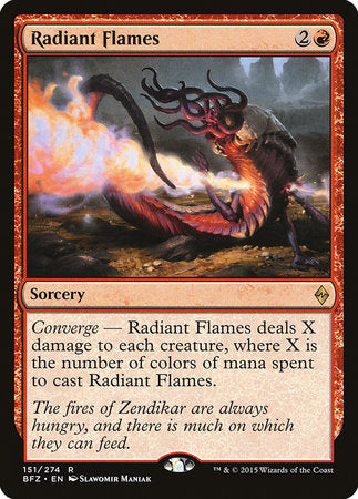 Radiant Flames [Battle for Zendikar] | Exor Games New Glasgow