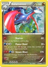 Salamence (57/108) (Cosmos Holo) (Blister Exclusive) [XY: Roaring Skies] | Exor Games New Glasgow