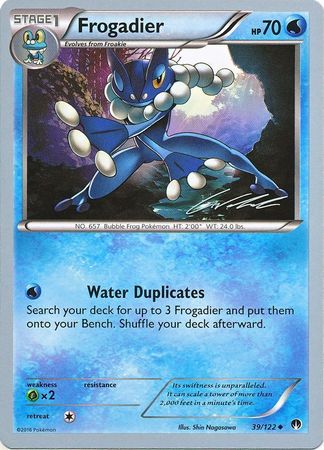 Frogadier (39/122) (Ninja Blitz - Cody Walinski) [World Championships 2016] | Exor Games New Glasgow