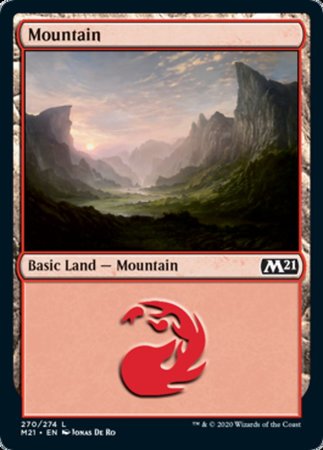 Mountain (270) [Core Set 2021] | Exor Games New Glasgow