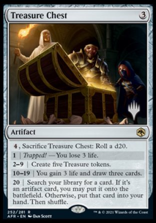 Treasure Chest (Promo Pack) [Dungeons & Dragons: Adventures in the Forgotten Realms Promos] | Exor Games New Glasgow