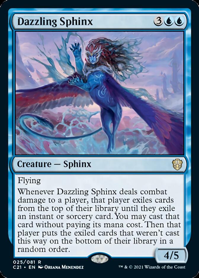 Dazzling Sphinx [Commander 2021] | Exor Games New Glasgow