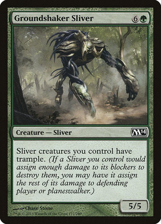 Groundshaker Sliver [Magic 2014] | Exor Games New Glasgow