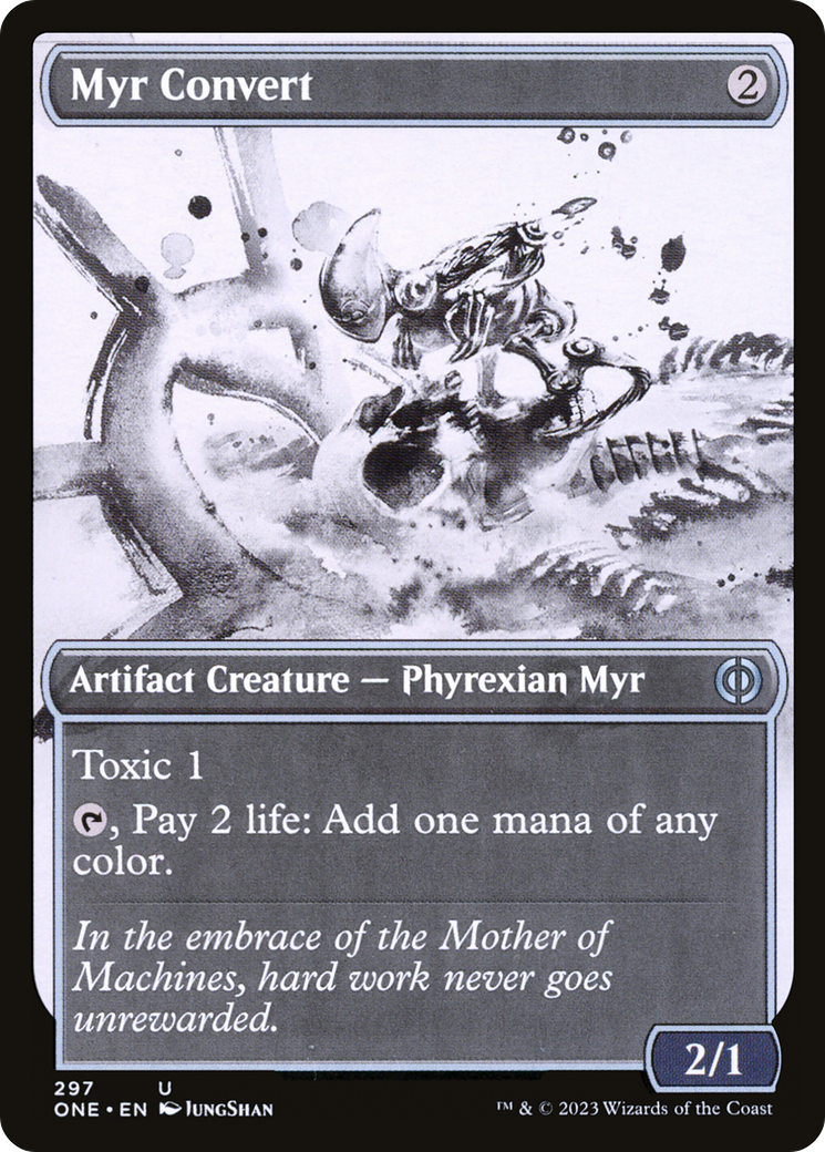 Myr Convert (Showcase Ichor) [Phyrexia: All Will Be One] | Exor Games New Glasgow