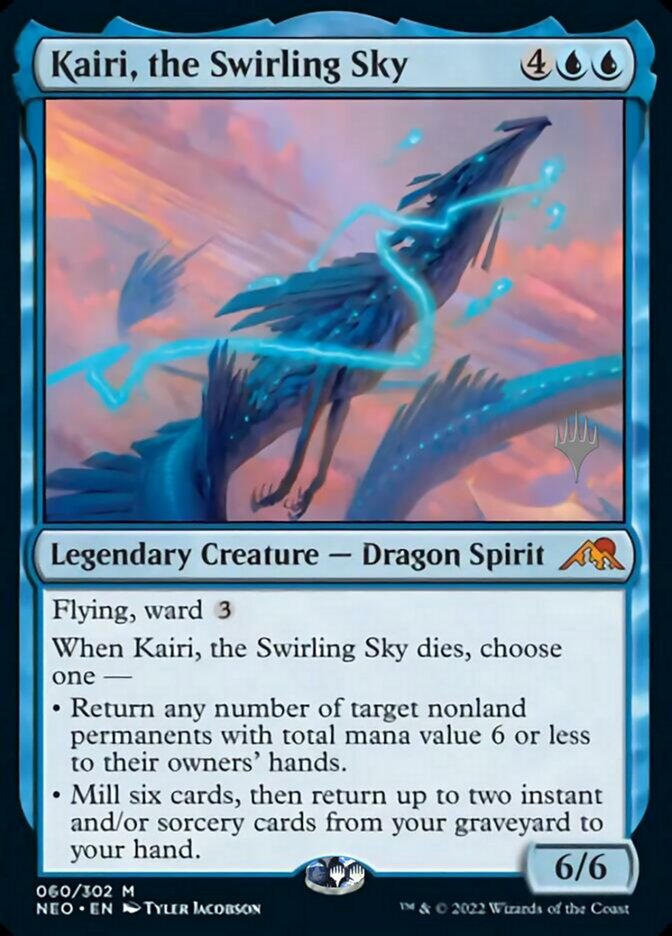 Kairi, the Swirling Sky (Promo Pack) [Kamigawa: Neon Dynasty Promos] | Exor Games New Glasgow