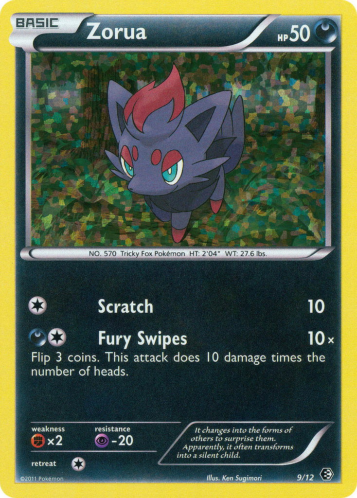 Zorua (9/12) [McDonald's Promos: 2011 Collection] | Exor Games New Glasgow