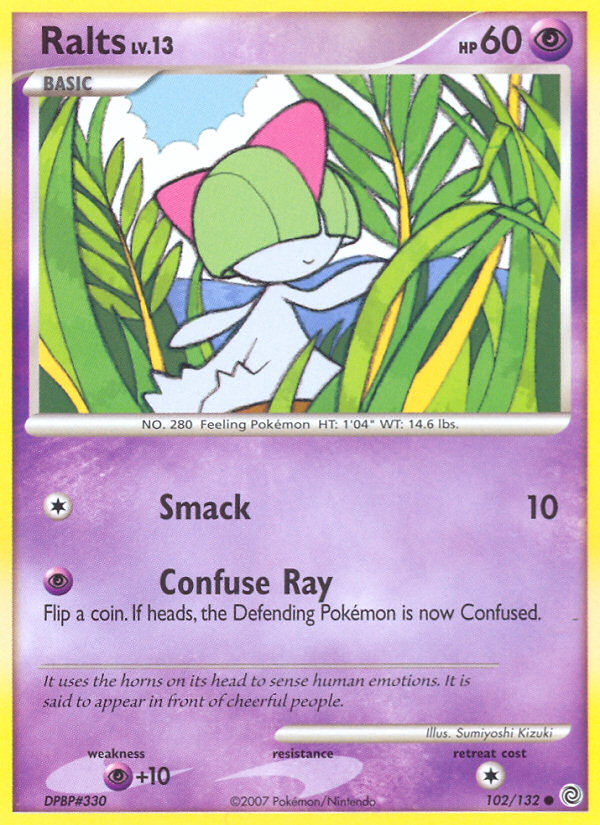 Ralts (102/132) [Diamond & Pearl: Secret Wonders] | Exor Games New Glasgow