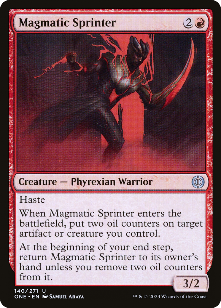 Magmatic Sprinter [Phyrexia: All Will Be One] | Exor Games New Glasgow