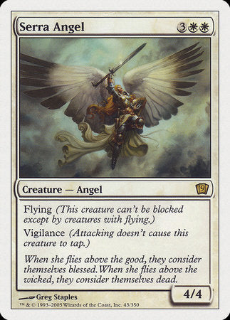 Serra Angel [Ninth Edition] | Exor Games New Glasgow
