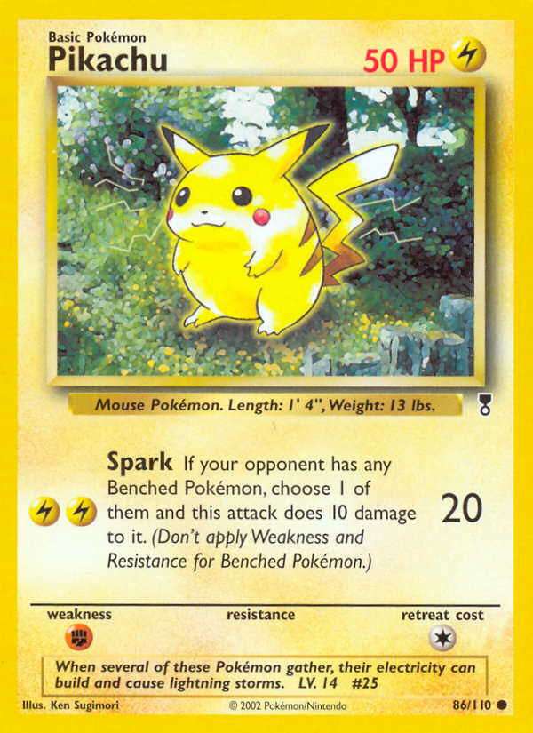 Pikachu (86/110) [Legendary Collection] | Exor Games New Glasgow