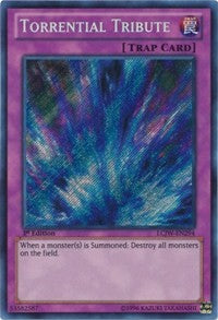 Torrential Tribute [LCJW-EN294] Secret Rare | Exor Games New Glasgow