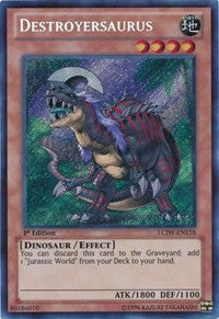 Destroyersaurus [LCJW-EN158] Secret Rare | Exor Games New Glasgow