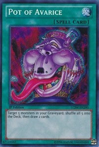 Pot of Avarice [LCJW-EN290] Secret Rare | Exor Games New Glasgow