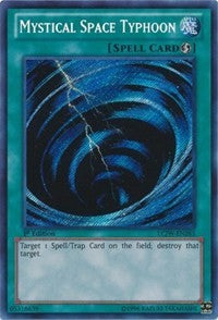 Mystical Space Typhoon [LCJW-EN285] Secret Rare | Exor Games New Glasgow